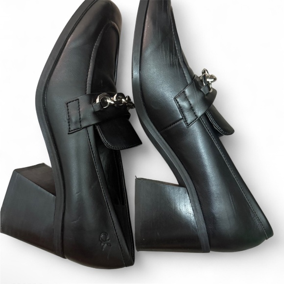 Black Chain Loafer by Calvin Klein - Picture 5 of 7